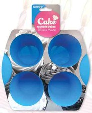 4 STAMPI SILICONE TONDI