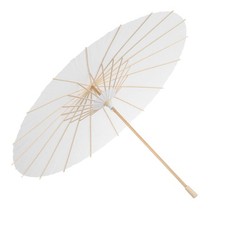  Ombrello Di Carta Bianca in