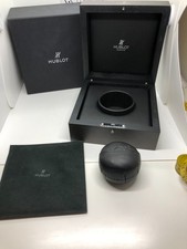 HUBLOT wooden opaque watch box scatola orologio boite montre caja reloj uhrenbox