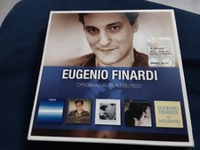 5 Cd Eugenio Finardi Box Original Album Series Dal Blu Colpi di Fulmine