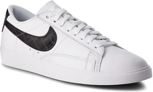 Nike blazer low white black - low,