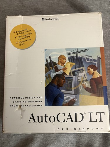 Vintage autodesk autocad - vintage,