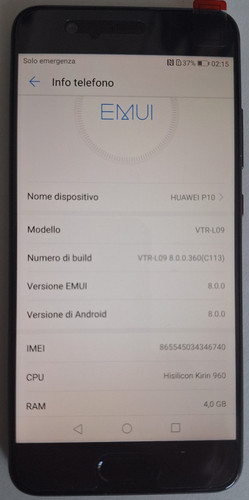 Huawei p10 vtr l09 - huawei, graphite