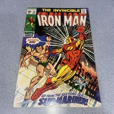 Iron Man #25 1970 Sub-Mariner