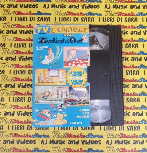Vhs cartonata cartoni - vhs,