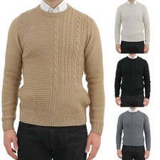 Men wool winter crew - wool,