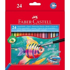Astuccio matite acquerellabili Faber Castell - 3,3 mm - 114425 (conf.24) - 