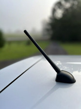 7" Short Black Rubber Antenna