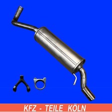 VW POLO V (6R1, 6C1) 1.2 TSI / POLO VAN (6R) 1.2 TSI SILENZIATORE + kit