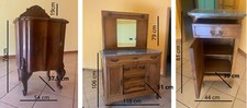 Mobili inizio 900 Set 3 pezzi nuovi Antiquariato Antico