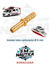 Innesto tubo carburante Ø 8