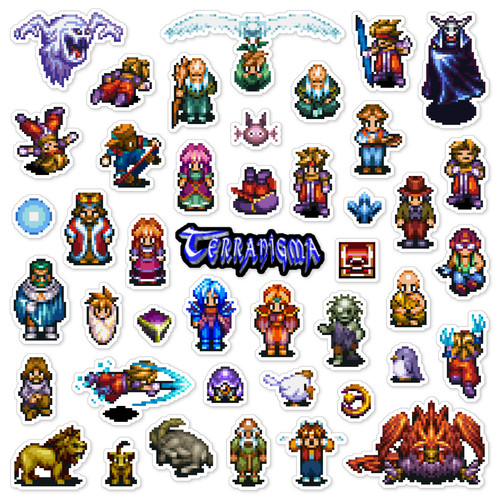 Confezione adesivi terranigma - confezione,