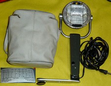 KOBOLD LAMPADA AL QUARZO ILLUMINATORE VINTAGE 230 V STAFFA RIPIEGABILE CUSTODIA