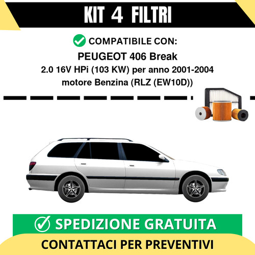 Kit filtri tagliando per - kit,