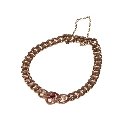 Bracciale art nouveau oro - bracciale,