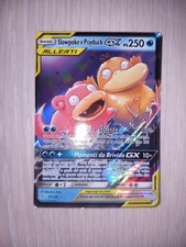 Carte Pokemon SLOWPOKE E PSYDUCK GX ALLEATI 35/236 Ita Holo Sintonia Mentale UNM