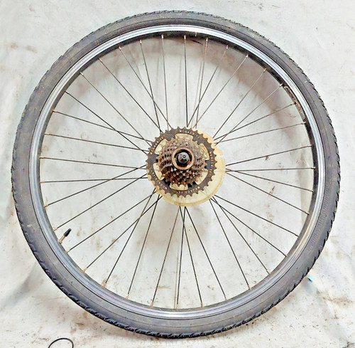 Ruota posteriore bici mtb