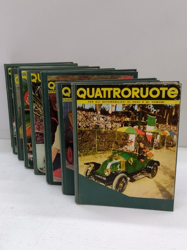 Quattroruote lotto 8 volumi - n.,