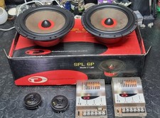 2 Coppie Di altoparlanti auto 165mm Tech SPL 6P