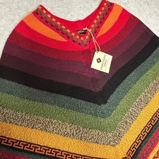 Poncho alpaca bambino anima