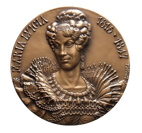 Medaglia maria luigia - maria,
