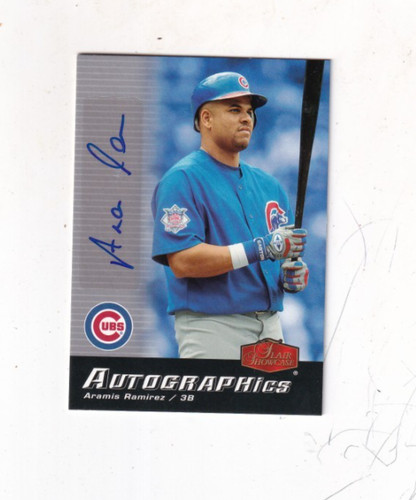 2006 aramis ramirez fleer - aramis,