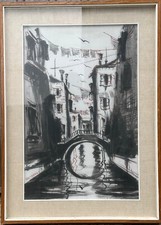 QUADRO,OLIO TELA,VENEZIA  IVAN BELTRAME NO(MORI LICATA TOMEA SEIBEZZI,DINON)