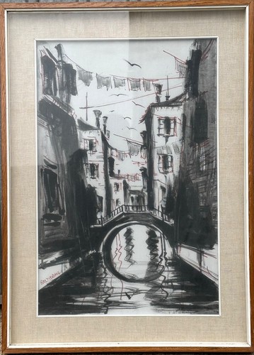 Quadro olio tela venezia - quadro,olio, tela,venezia