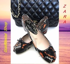 ZARA Snake Print High Heel
