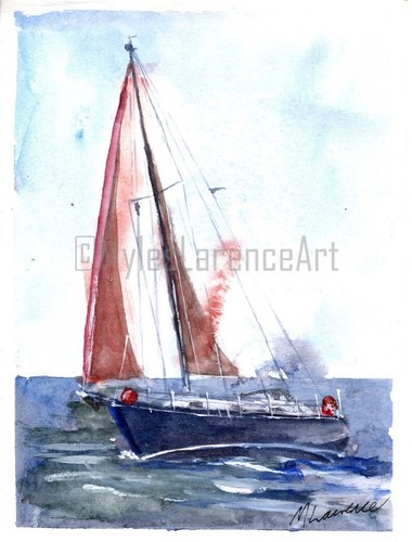 Painting beneteau 34 - of, a