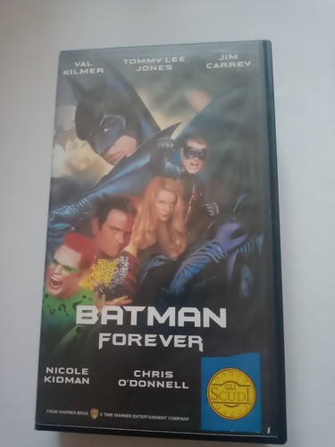 Vhs batman forever edizione - vhs,