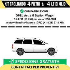 Tagliando per OPEL Astra G