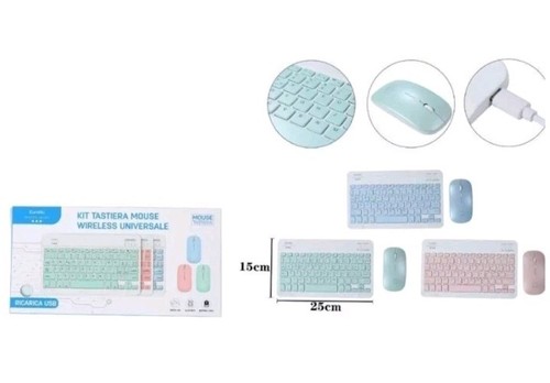 Tastiera mouse bluetooth - tastiera,