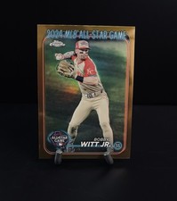 2024 Topps Chrome Update Bobby Witt Jr /50 Gold Refractor All Star ASCG-39