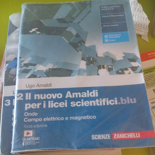 Nuovo amaldi blu per lic - per,
