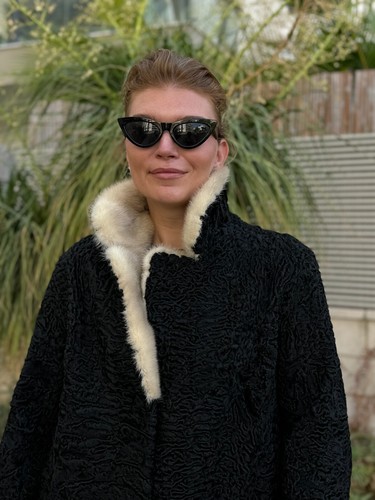 Cappotto pelliccia agnello