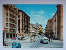 AVELLINO Via Due Principati benzina Mobil CITROEN DS squalo vecchia cartolina 