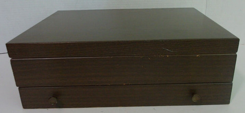 Cassettiera portaoggetti legno
