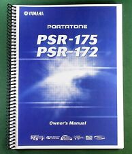 Yamaha PSR-175 Instruction