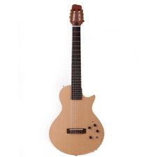 corda nylon viaggio chitarra elettrica classica silenziosa portatile effetto integrato
