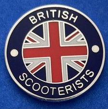 SCOOTER MOD BADGE - BRITISH