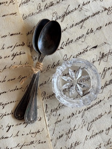 Vintage cucchiaini argento - vintage, 2