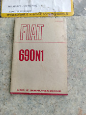 Fiat 690 N1 - uso e manutenzione