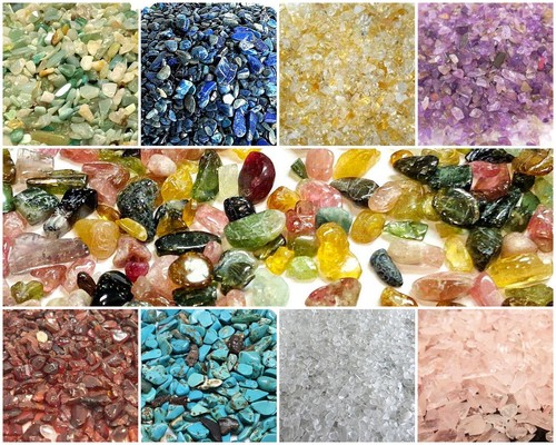 500 tamburo perle naturali - pz,