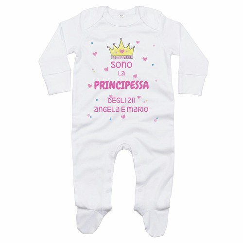 Tutina neonata personalizzata