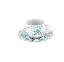 Set 6 tazze caffe con piattino