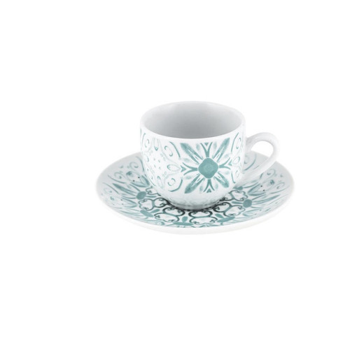 Set tazze caffe - con, piattino