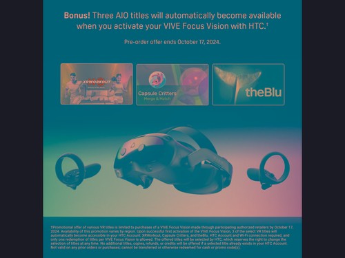Vive focus vision auricolare - focus,