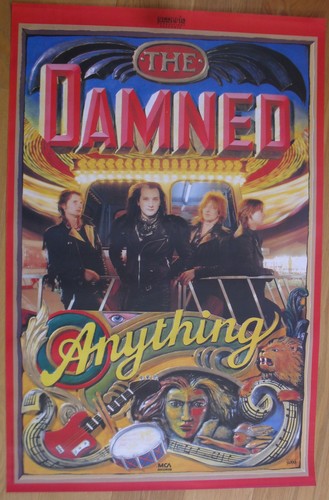 The danned punk poster - the,