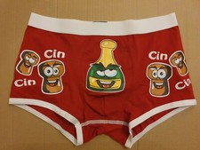 Boxer mutande INTIMISSIMI originali Natale Simpatici scherzo divertenti CIN CIN 
